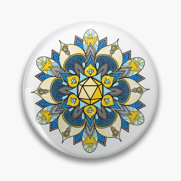 Aperçu de l'œuvre Mandala de brochet créée et vendue par KitkatKezza.