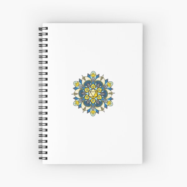 Pike mandala Spiral Notebook
