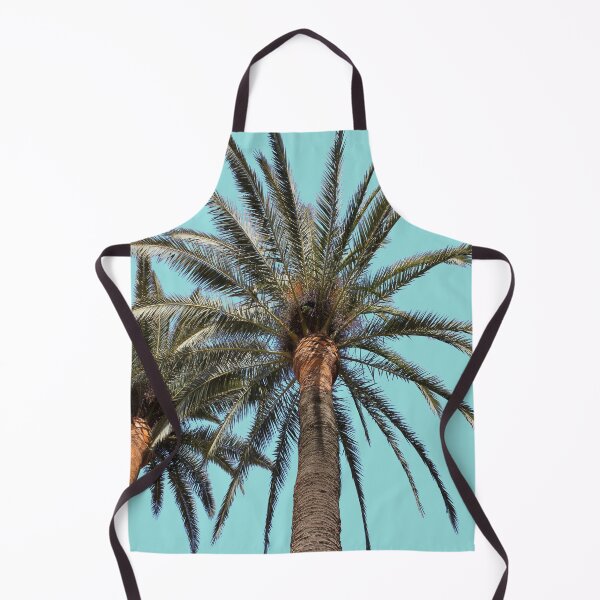 Item preview, Palmiers sur fond limpet shell designed and sold by AHELENE.