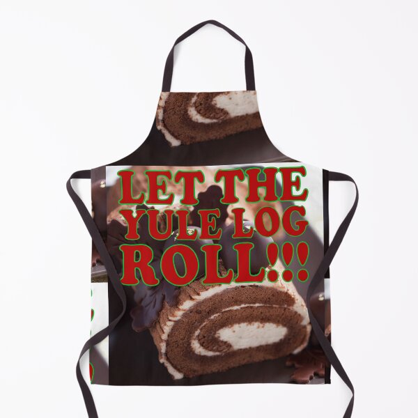 Aperçu de l'œuvre Que la bûche de Noël roule !!! Design de Noël créée et vendue par Planetape.