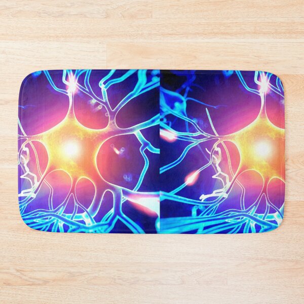 Item preview, HUMAN NERVE CELL MICROSCOPIC VIEW PHOTO IMAGE MEDICAL LABORATORY SCIENTIST designed and sold by Hippiesole.