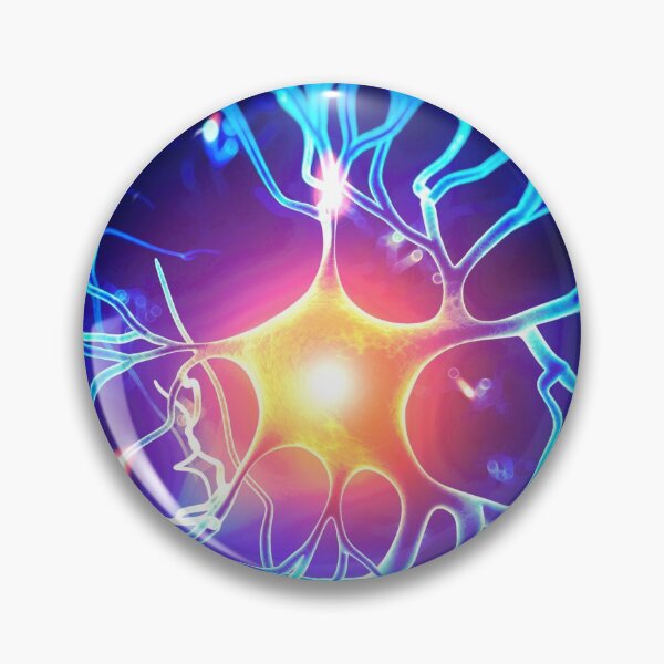Item preview, HUMAN NERVE CELL MICROSCOPIC VIEW PHOTO IMAGE MEDICAL LABORATORY SCIENTIST designed and sold by Hippiesole.