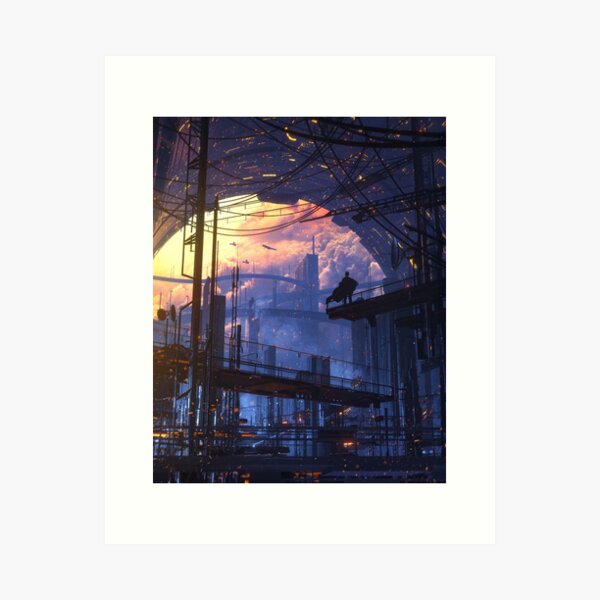Peaceground, by Dangiuz Art Print