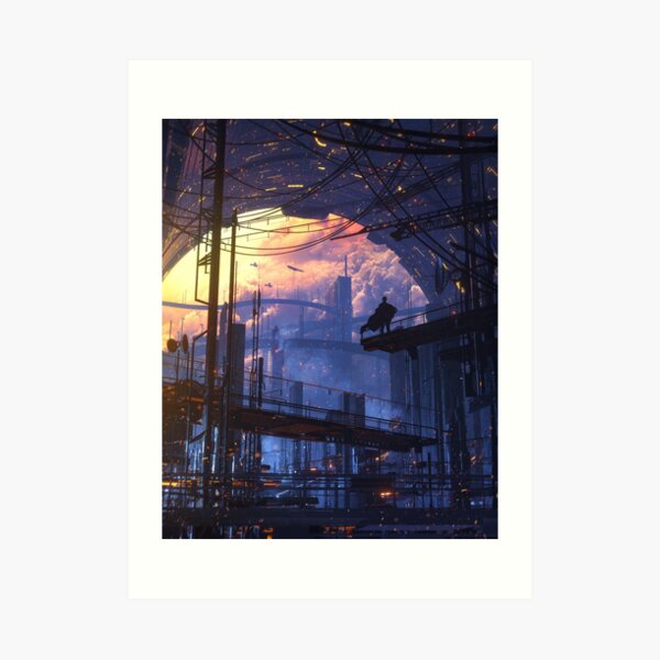 Peaceground, by Dangiuz Art Print