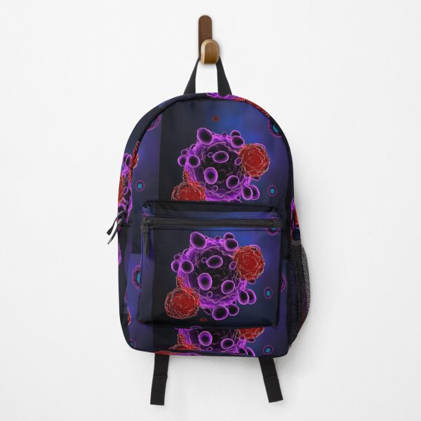 Item preview, T CELLS ATTACKING CANCER CELLS MICROSCOPIC VIEW PHOTO IMAGE MEDICAL LABORATORY SCIENTIST designed and sold by Hippiesole.