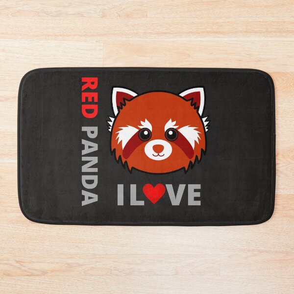 Item preview, I love RED PANDA designed and sold by mikoala50.