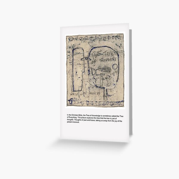 The Tree of Thoughts Greeting Card