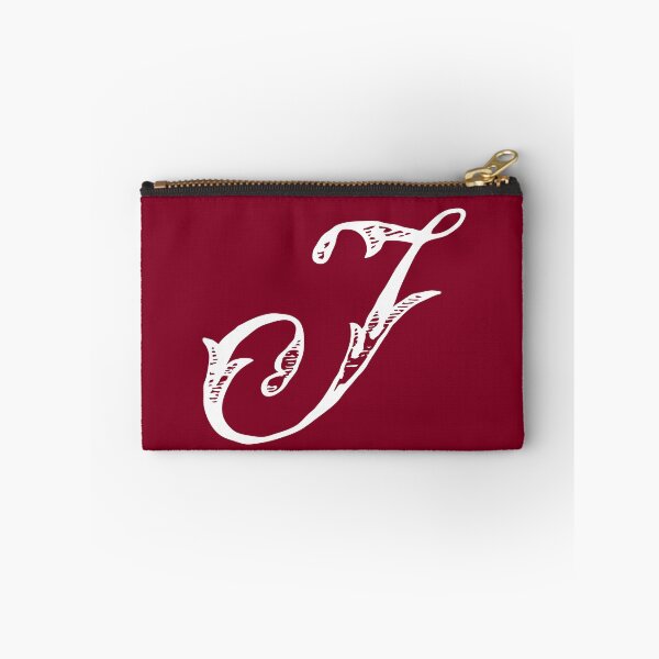 Item preview, Vintage Stylish White Burgundy Red Monogram Letter J designed and sold by Vintage-TM.