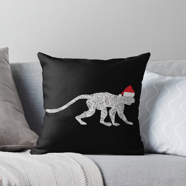 Item preview, Santa Hat Monkey Christmas T Shirt Zoo Animal Lover Gift designed and sold by LenaEhrlichmann.