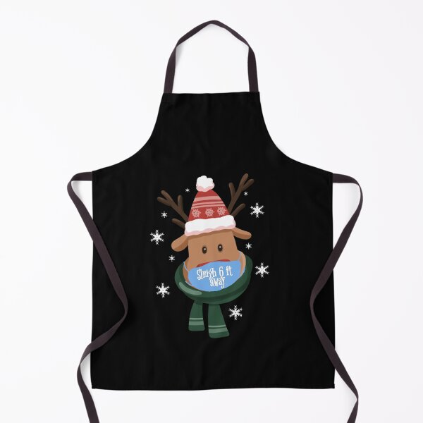 Item preview, Reindeer Christmas 2020 Sleigh Stay 6 Feet Away designed and sold by RainbowPandas.