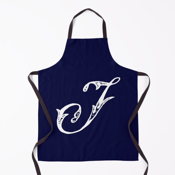 Item preview, Vintage Stylish White Navy Blue Monogram Letter J designed and sold by Vintage-TM.