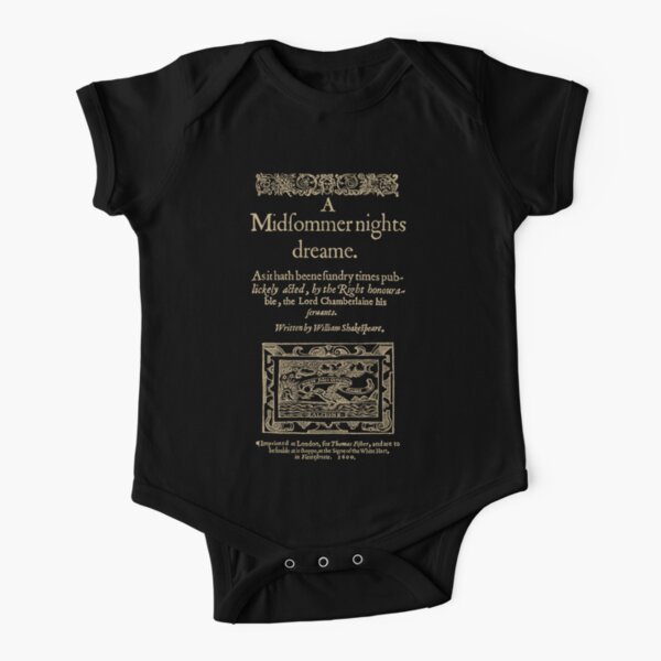 Shakespeare Body de manga corta para bebé