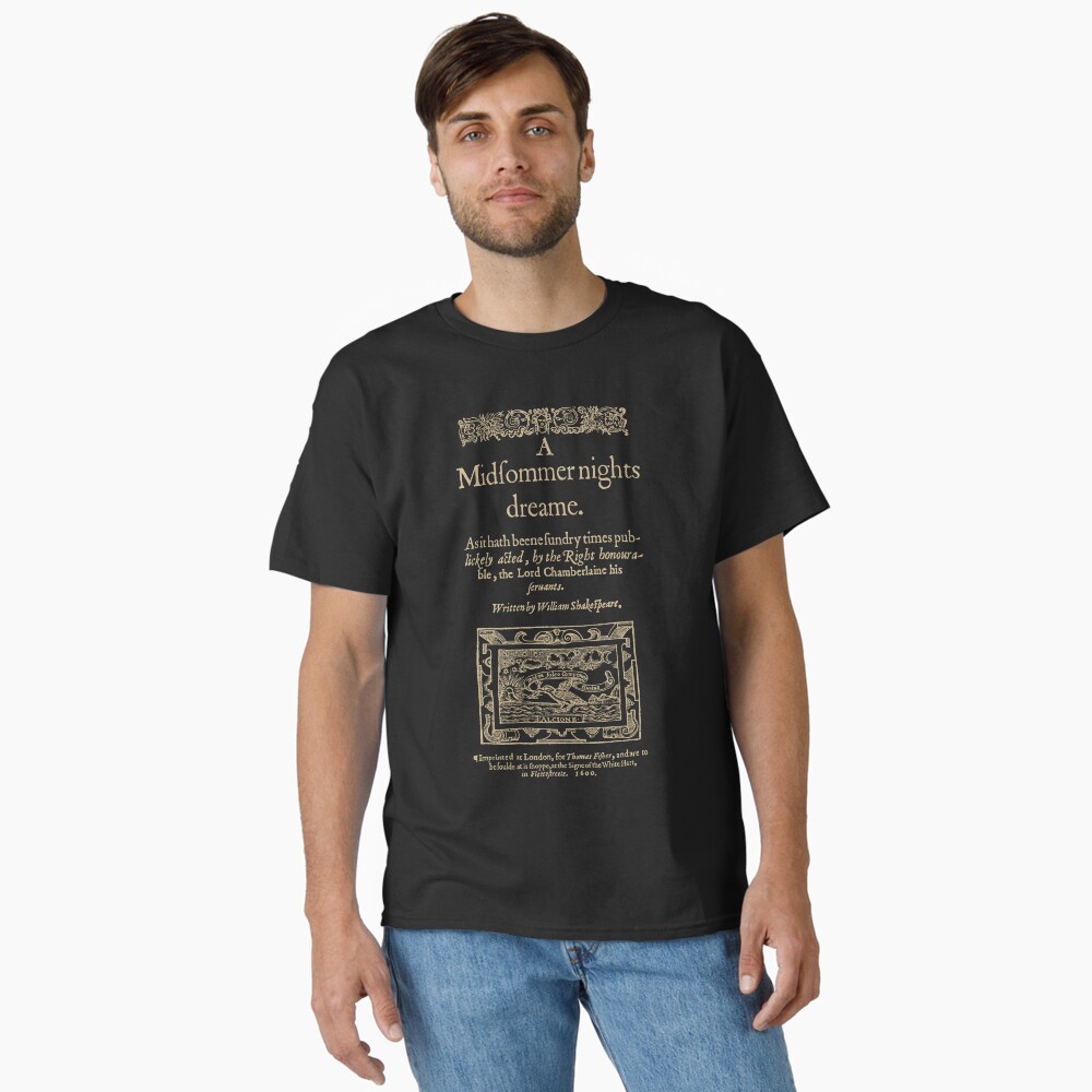 Vista previa del artículo con la obra «Camiseta clásica», diseñado y vendido por bibliotee.