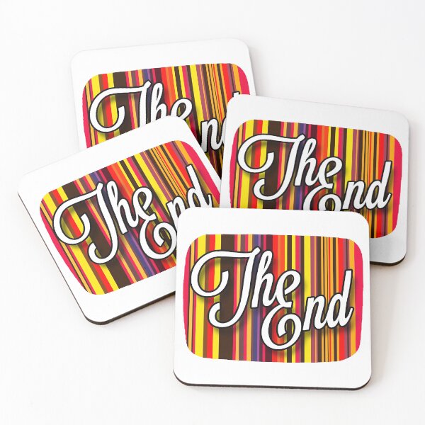 Item preview,  The End With TV Test Pattern; designed and sold by StickerApe.