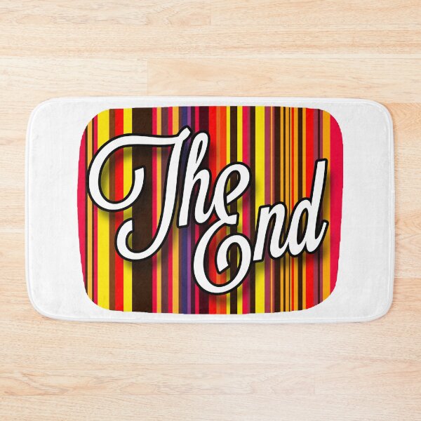 Item preview,  The End With TV Test Pattern; designed and sold by StickerApe.