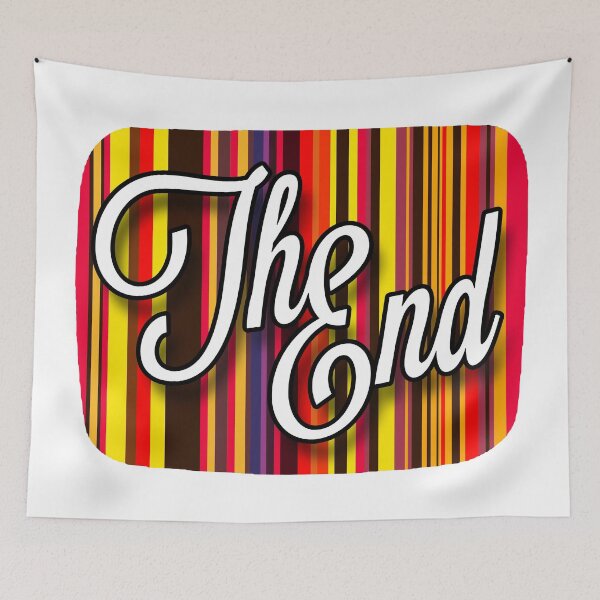 Item preview,  The End With TV Test Pattern; designed and sold by StickerApe.