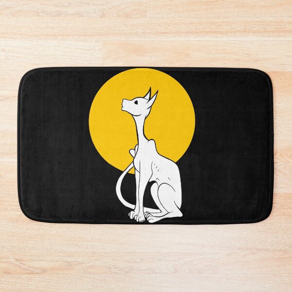 Item preview, Cute Halloween Sphynx Cat with Moon designed and sold by Jetgirlcomet.