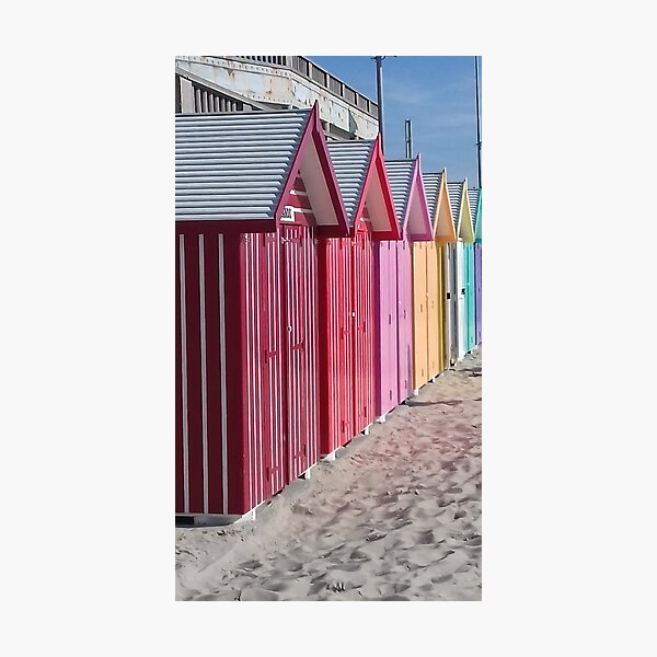 Item preview, Bright beach huts  designed and sold by Emma  Amies.