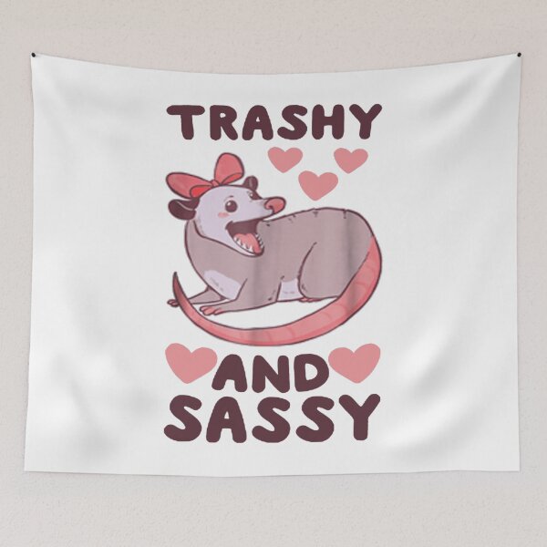 Item preview, Trashy and Sassy Funny Possum designed and sold by JanelAmico.