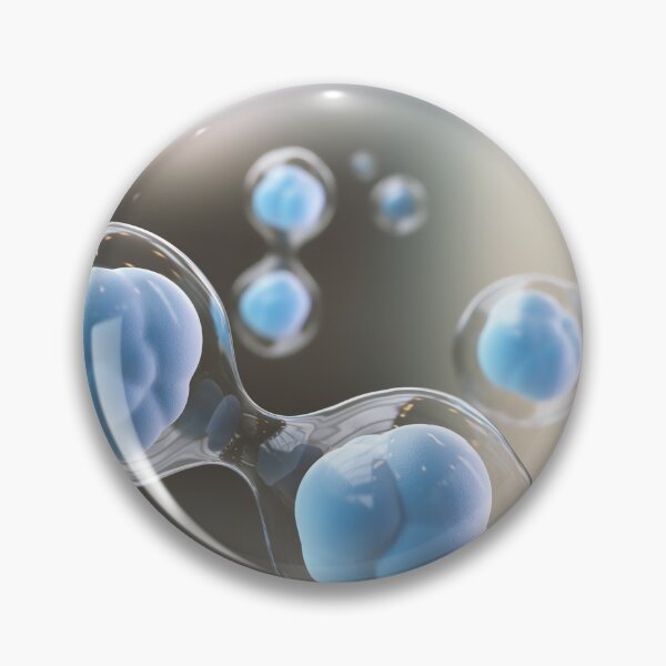 Item preview, BLUE STEM CELL RESEARCH MICROSCOPIC VIEW PHOTO IMAGE MEDICAL LABORATORY SCIENTIST designed and sold by Hippiesole.