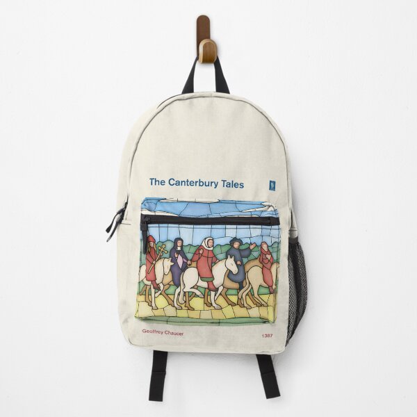 Item preview, The Canterbury Tales - Geoffrey Chaucer Literary Art for Bibliophiles, Readers and Writers designed and sold by RedHillPrints.