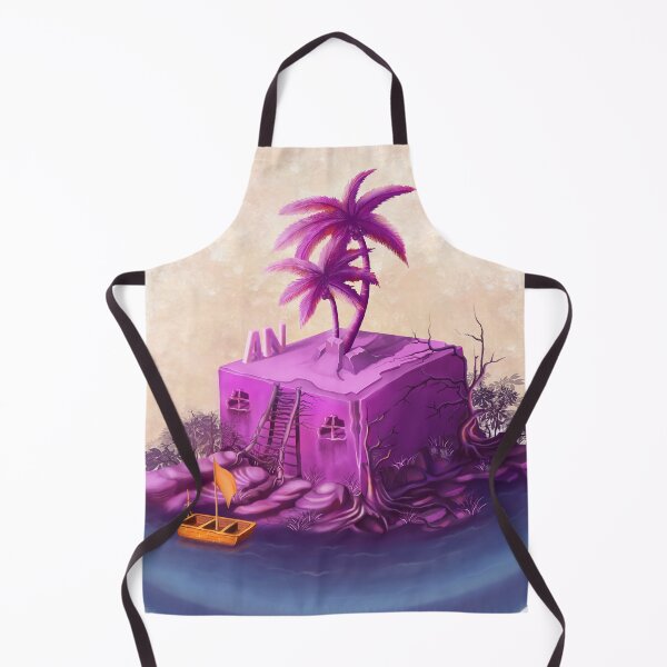 Item preview, Pink House On Deserted Island designed and sold by TeriRobbins.