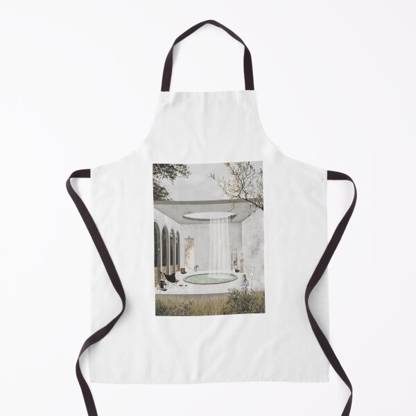Item preview, Abstract Grey Oasis Architecture Collage Artwork designed and sold by A. P..
