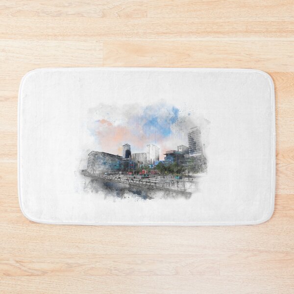 Item preview, Media City - Salford Quays designed and sold by All Home Prints.