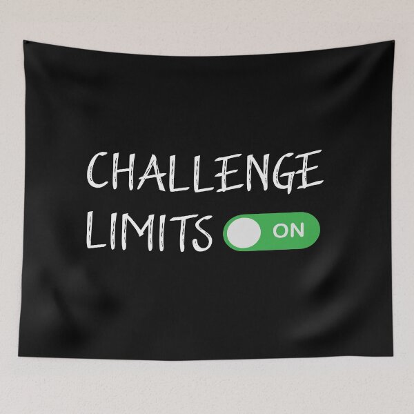 Item preview, Challenge your limits designed and sold by Catsloversdotme.