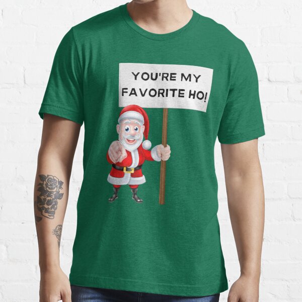 Santa Claus Ho Ho Ho Green Bay Packers Christmas T Shirt - Limotees