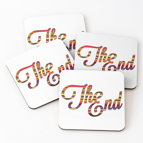 Item preview,  The End; designed and sold by StickerApe.