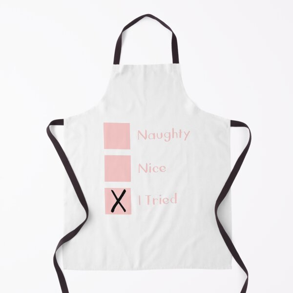 Item preview, Naughty Nice I Tried Pink designed and sold by Susan Link.
