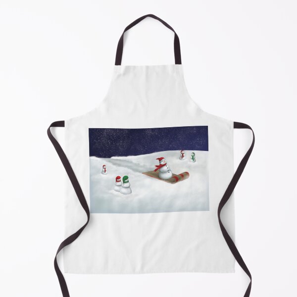 Item preview, Sledging Snowman designed and sold by QuirkyTales.