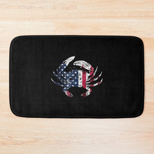 Item preview, Distressed American Crab USA Flag graphic Tee Shirt designed and sold by ZhenKangFang.