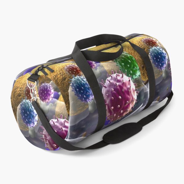 Item preview, LYMPHOCYTE CELL MICROSCOPIC VIEW PHOTO IMAGE MEDICAL LABORATORY SCIENTIST designed and sold by Hippiesole.