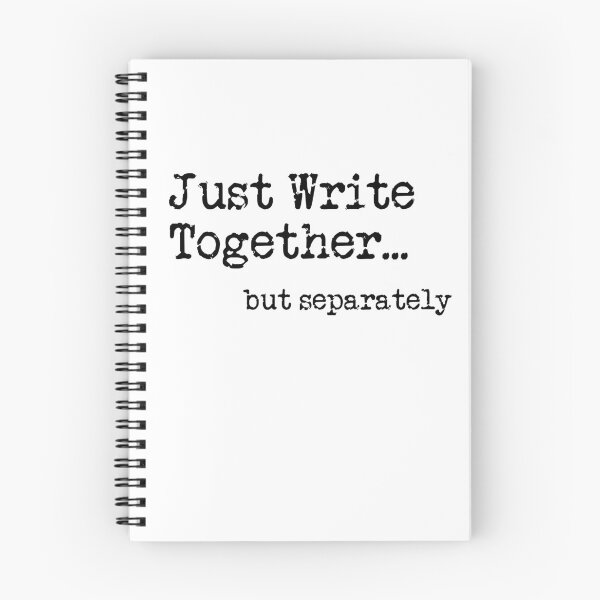 Item preview, Just Write Together...but separately designed and sold by TeaRoseWriter.
