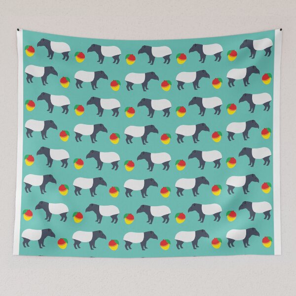 Item preview, Tapir and Mango Pattern designed and sold by babybigfoot.
