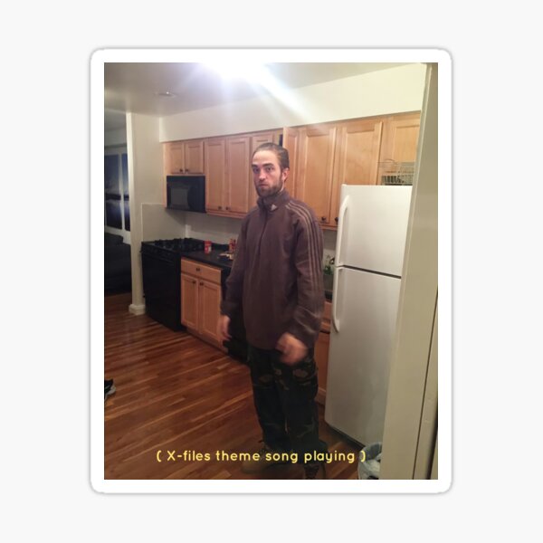 Robert Patinson Conspiracy Sticker
