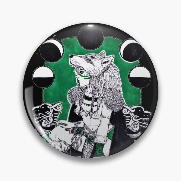 Item preview, Viking werewolf tattoo designed and sold by KeishokuMizuki.