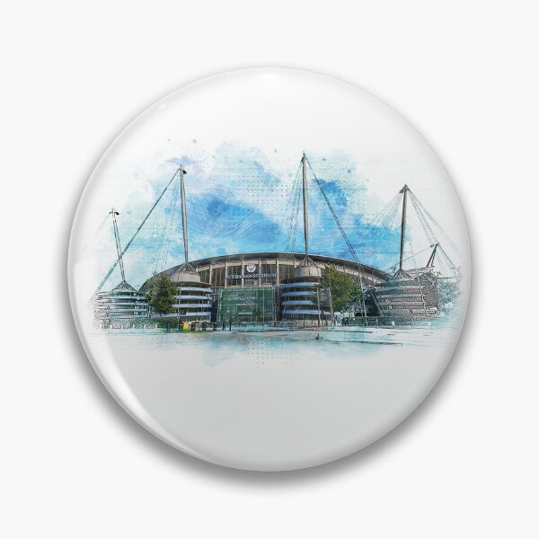 Item preview, Etihad Stadium - Manchester City designed and sold by All Home Prints.