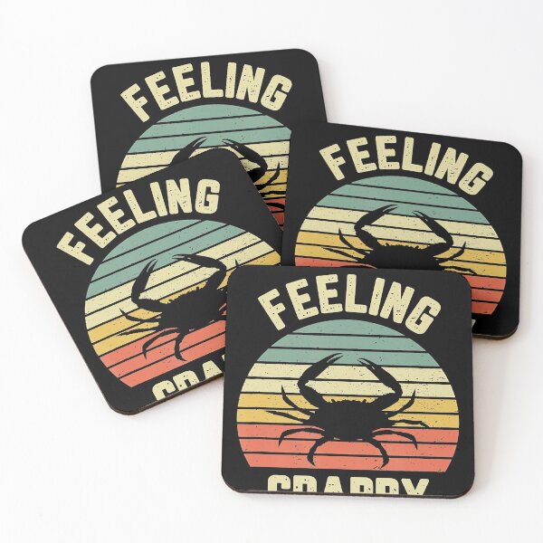 Item preview, Feeling Crabby Shirt Funny Crab Lover Grumpy Grouchy Tshirt designed and sold by ZhenKangFang.