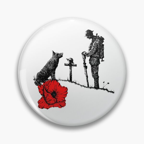 Item preview, Lest We Forget - Poppy Day (GSD) designed and sold by sirglennbo.