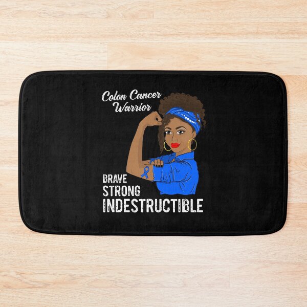 Item preview, Colon Cancer Warrior Indestructible Survivor Awareness designed and sold by ZNOVANNA.