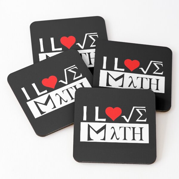 Item preview, i love math designed and sold by designMarks.