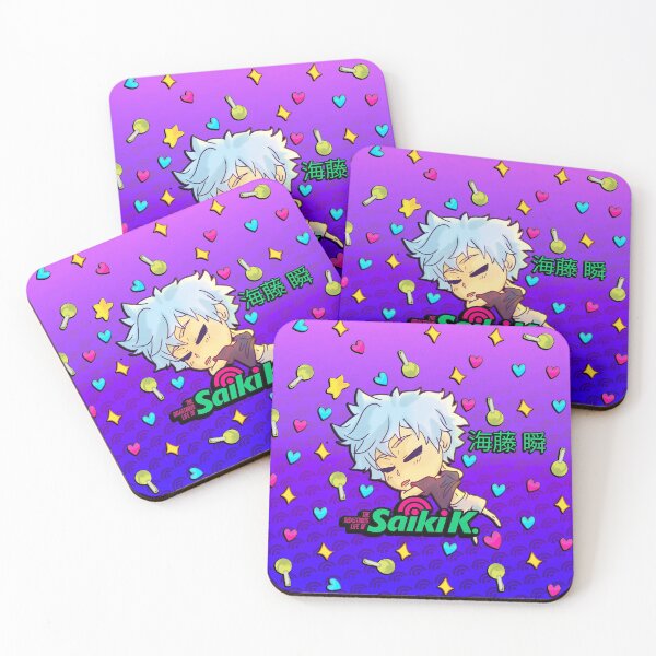 Item preview, Saiki K! Shun Kaidou Sleeping Chibi pillow designed and sold by angsty-angst.
