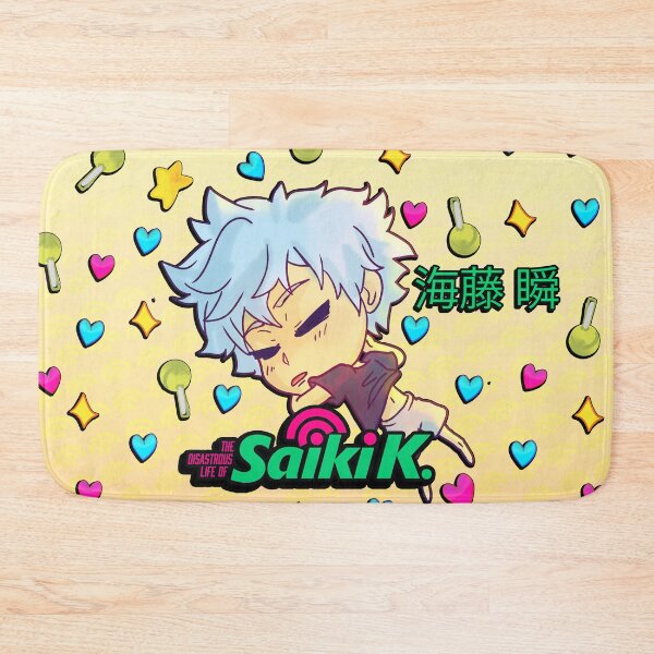 Item preview, Saiki K! Shun Kaidou Sleeping Chibi pillow designed and sold by angsty-angst.
