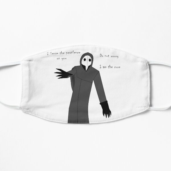 Scp 049 Face Masks Redbubble - roblox scp 049 mask