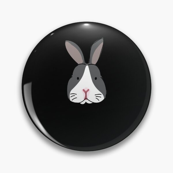 Item preview, Black And White Dutch Rabbit designed and sold by youssefattigui.