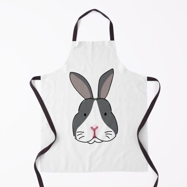 Item preview, Black And White Dutch Rabbit designed and sold by youssefattigui.