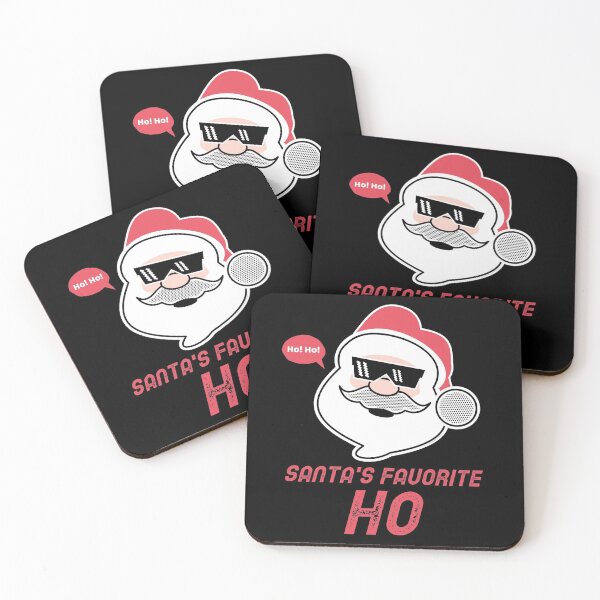 Item preview, Santa's Favorite Ho! Funny Christmas Santa Claus designed and sold by vibrantyy.